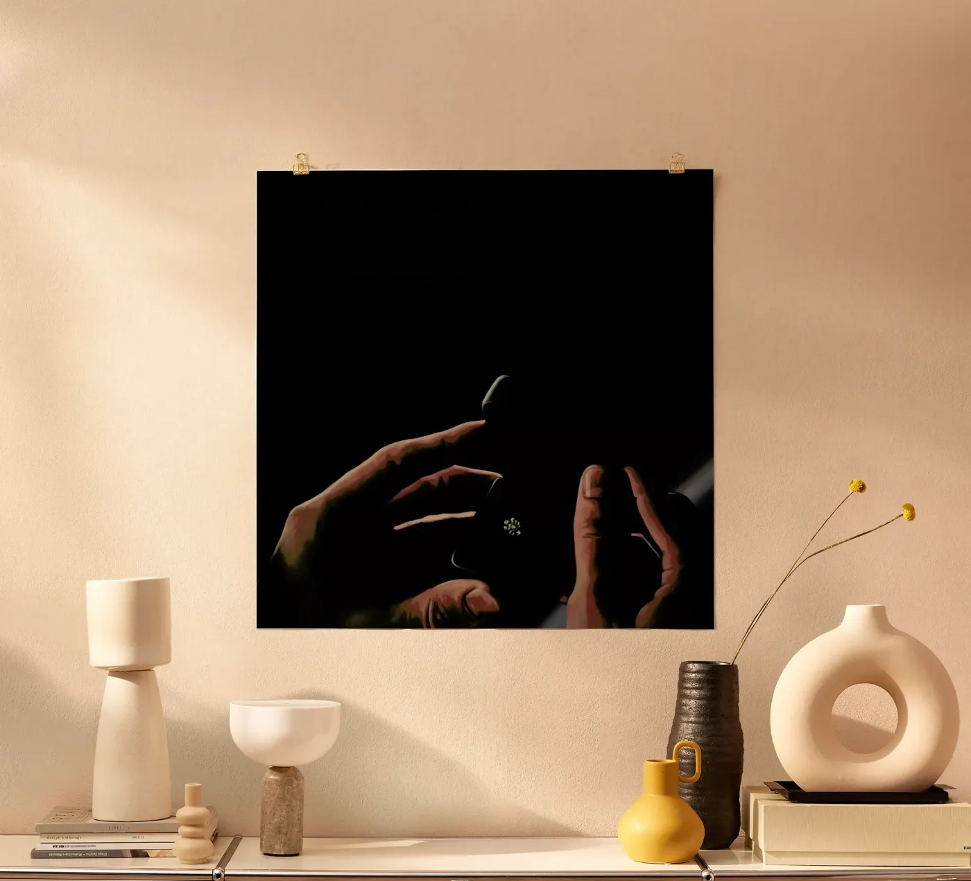 Main Bague poster van Jérôme Romain