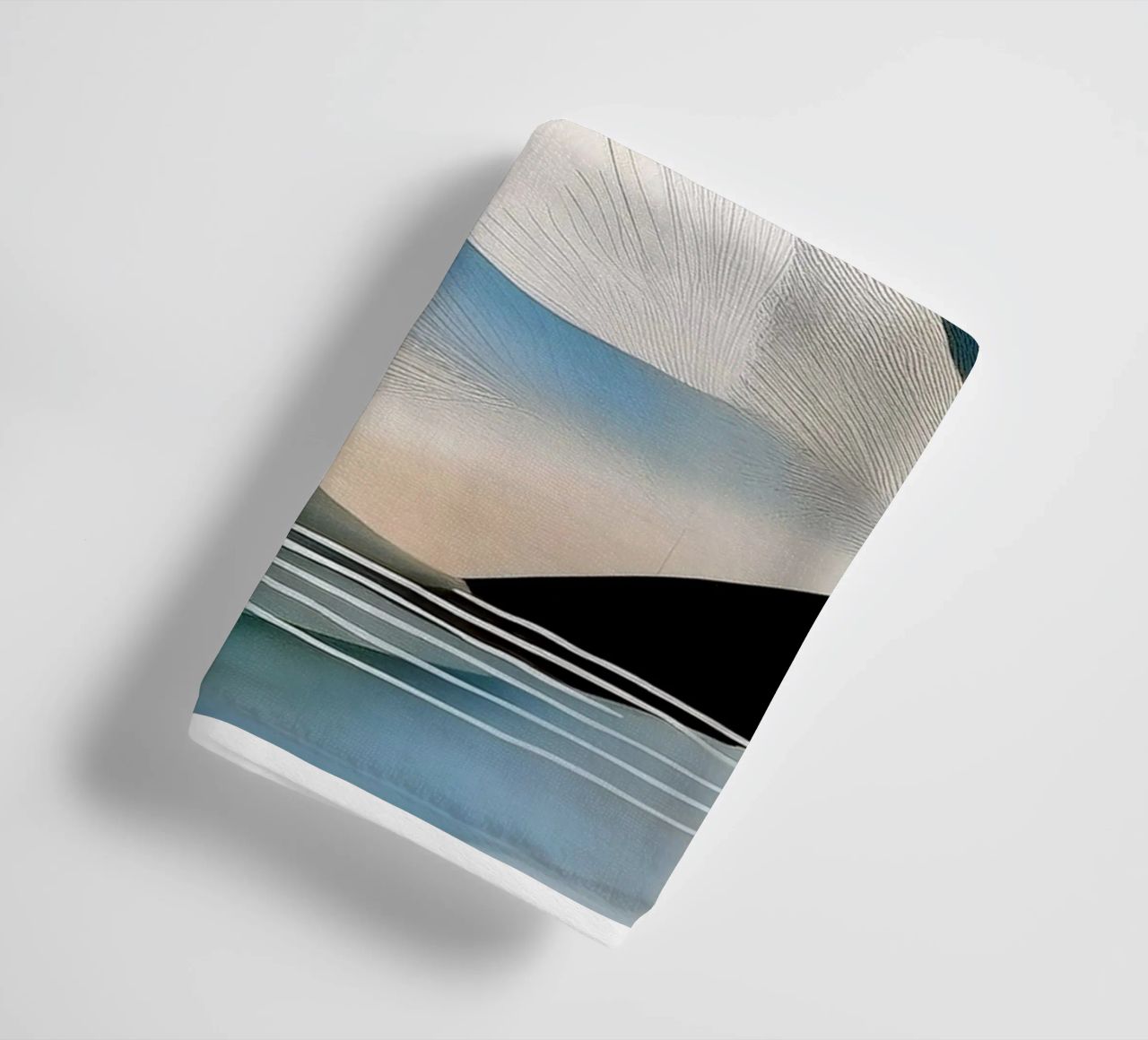 Landscape, abstract, art #5 towel by Hightown Design