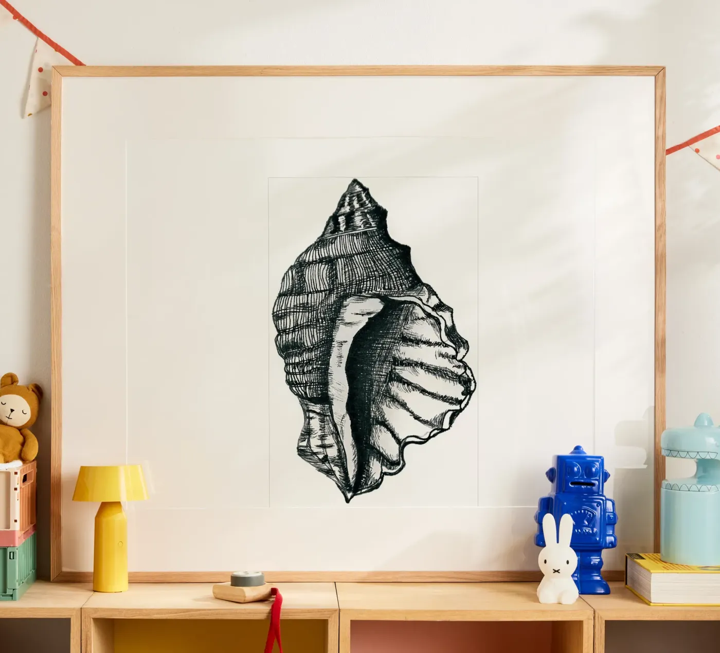 Meeresmuschel poster da naturelines
