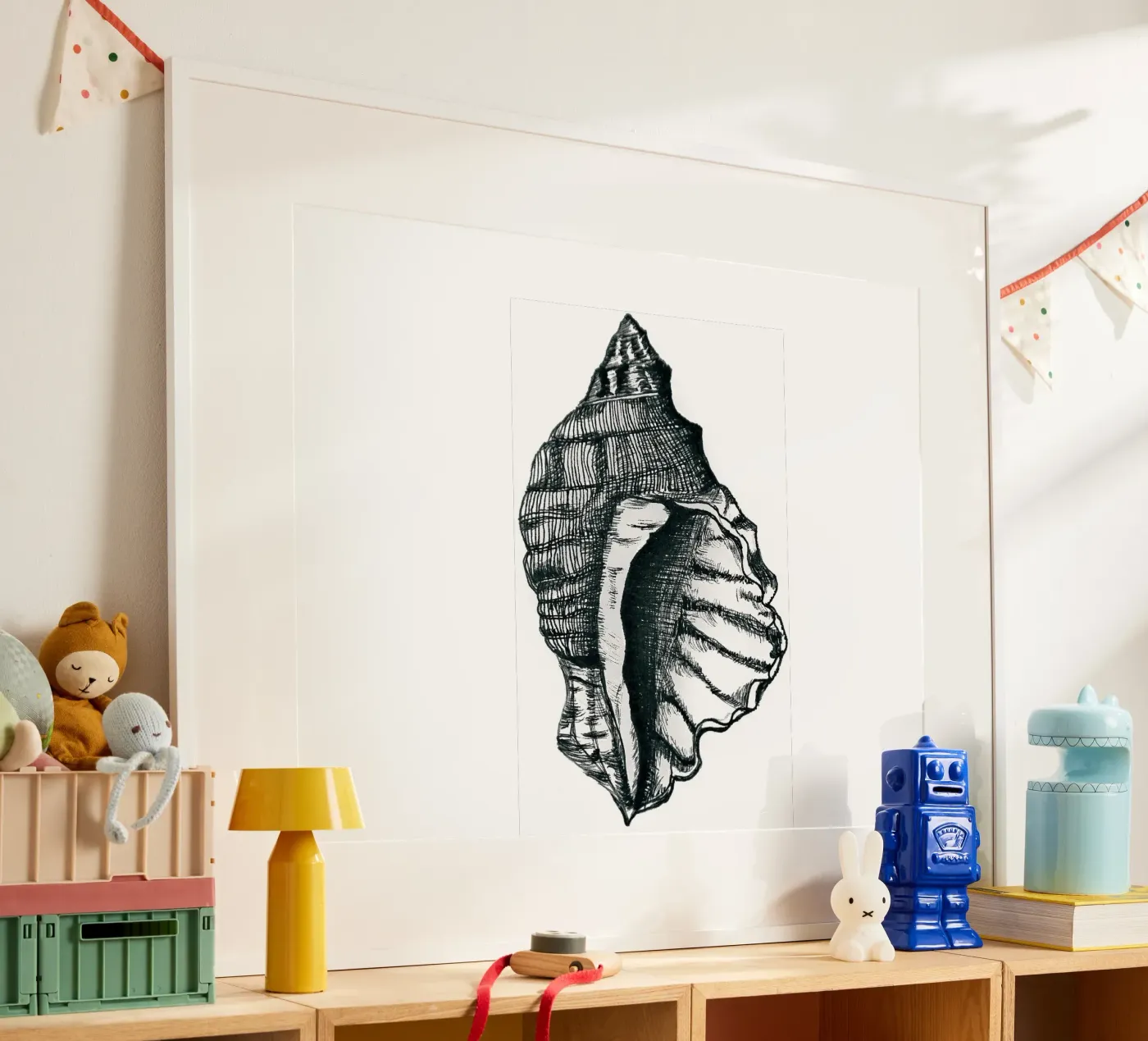 Meeresmuschel poster da naturelines