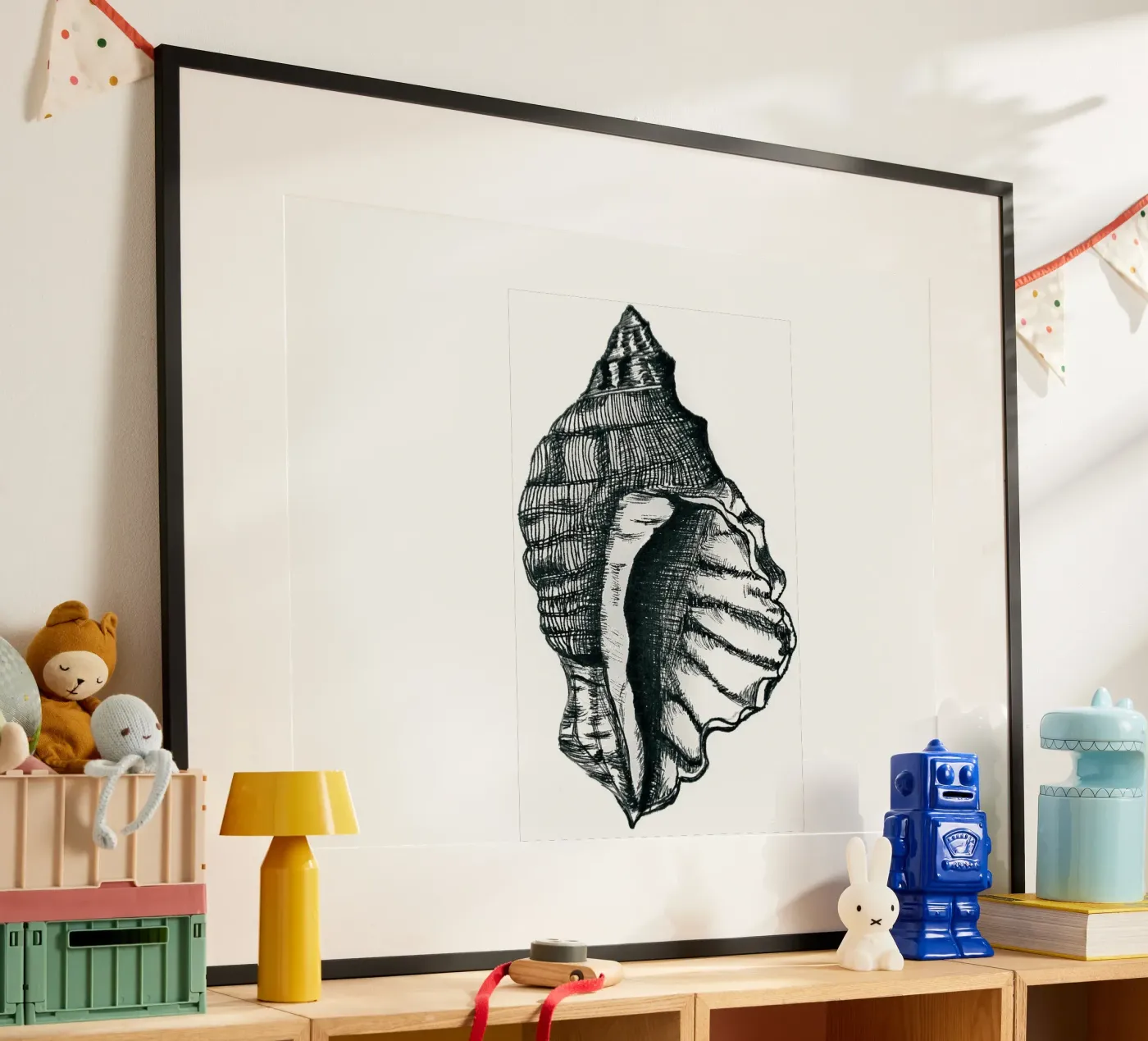 Meeresmuschel poster da naturelines