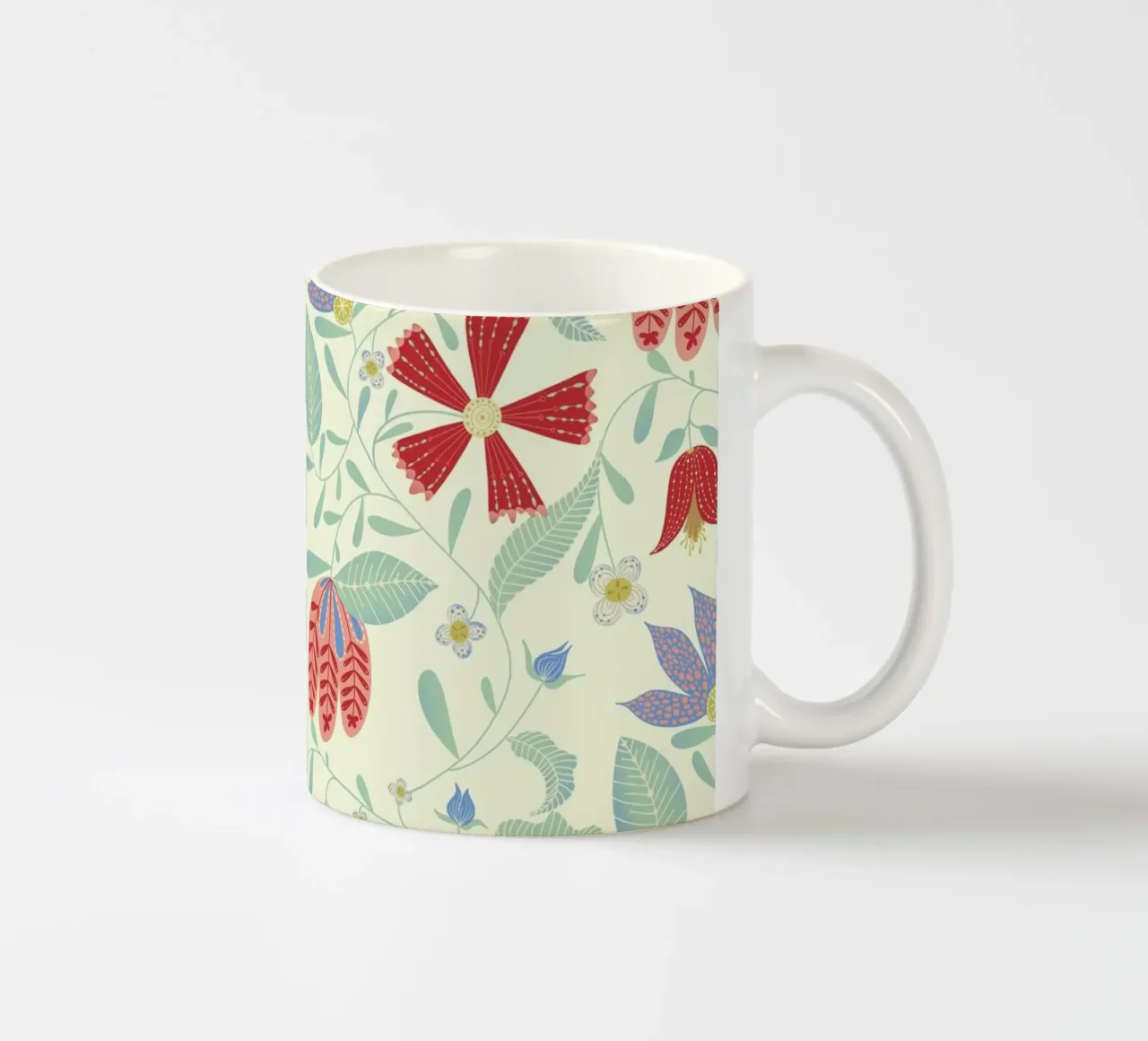 Vogels keramische mok van nicigabrieldesigns