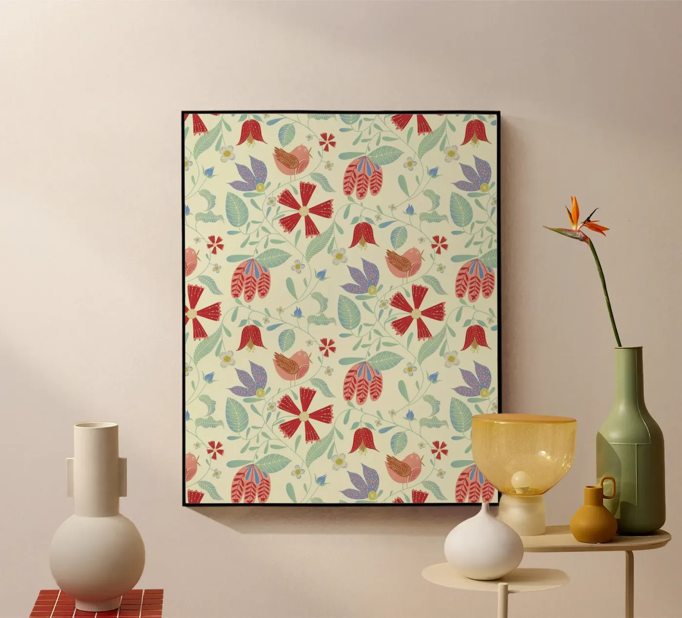 Vogels acryl van nicigabrieldesigns