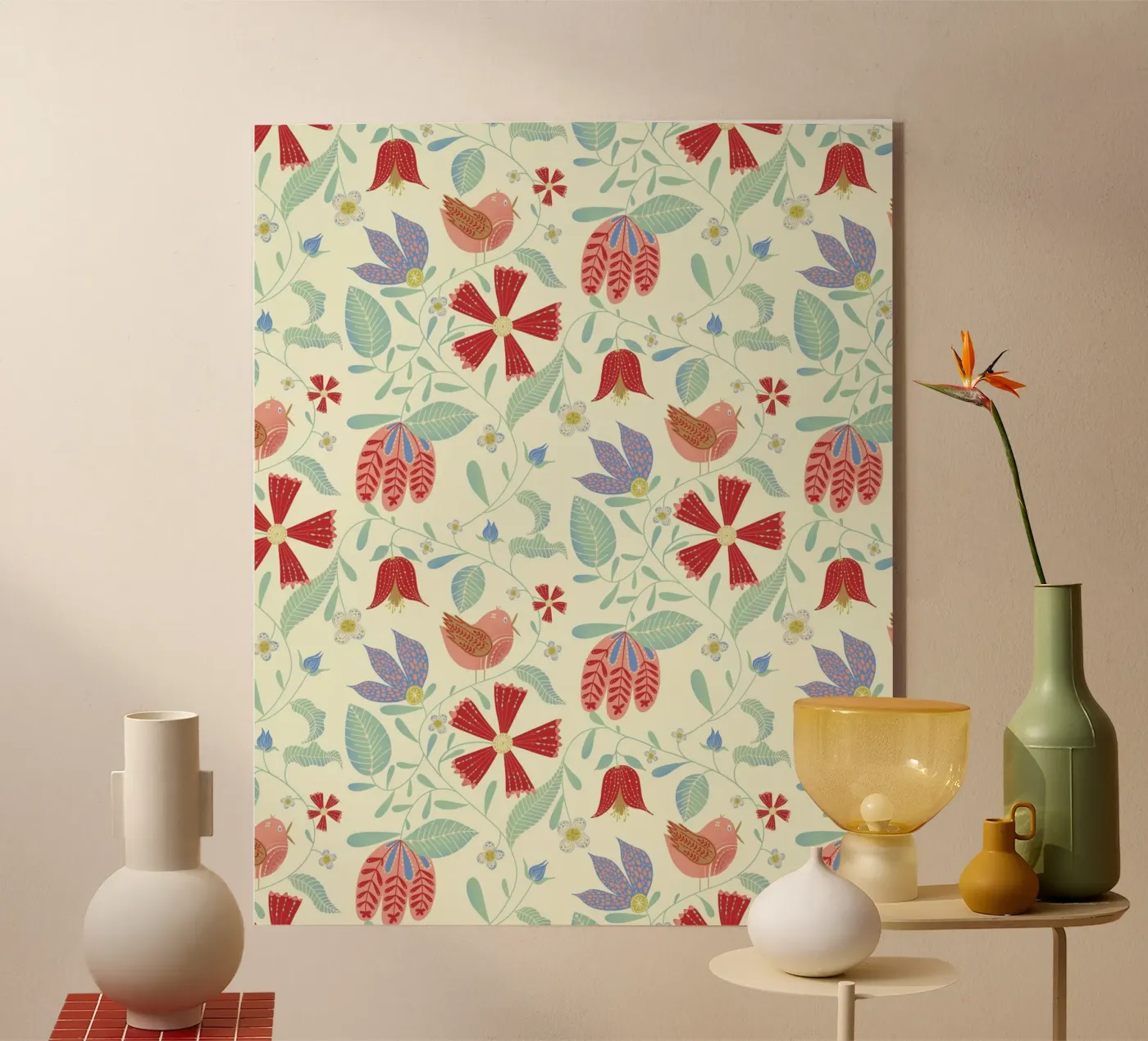 Vogels acryl van nicigabrieldesigns