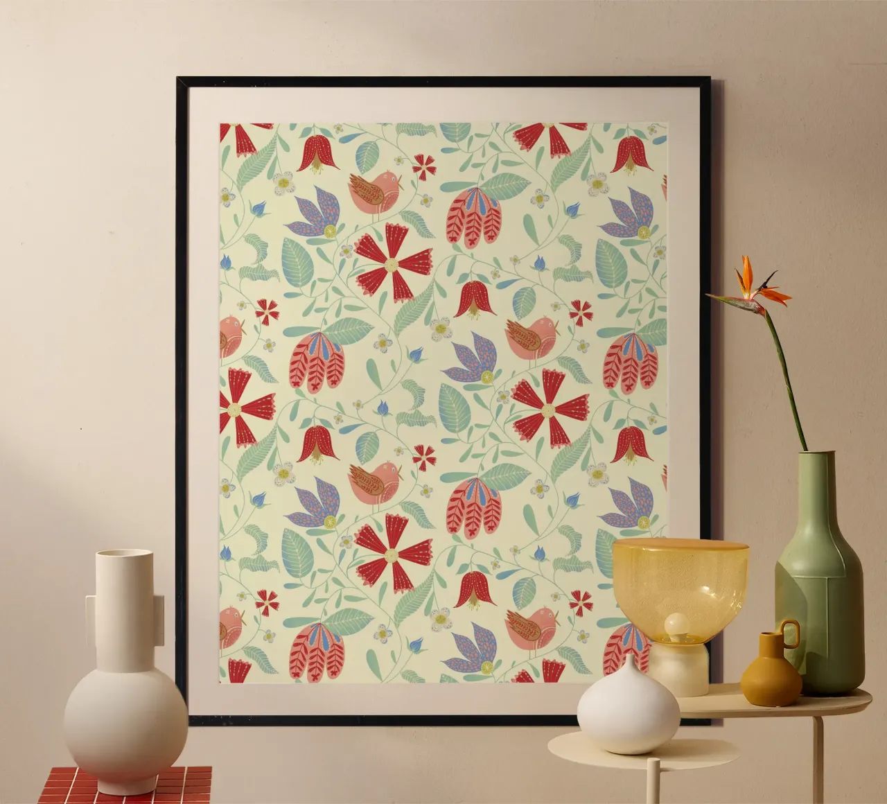 Vogels poster van nicigabrieldesigns