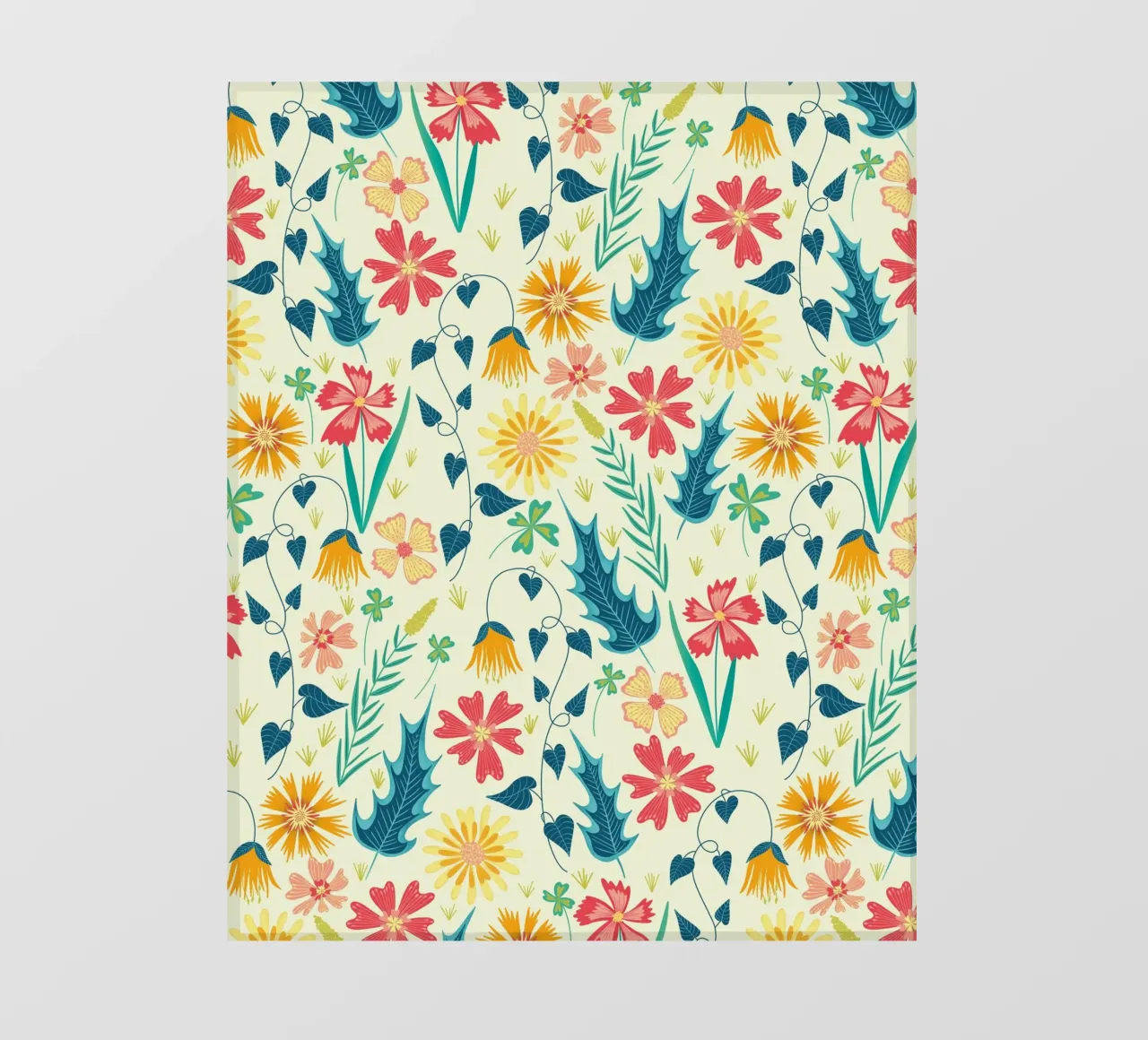 Floral Party pvc cover by nicigabrieldesigns