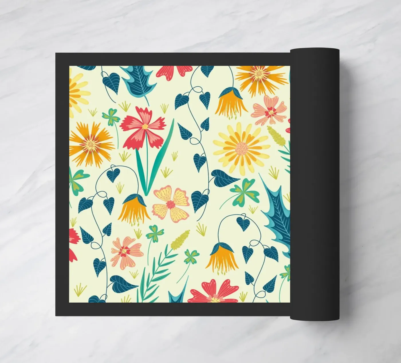 Festa floreale zerbino da nicigabrieldesigns