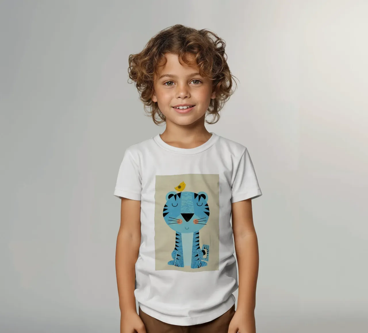 Tiger kinder t-shirt van Rocket68