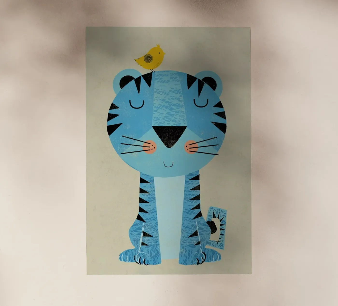 Tiger backlit folie van Rocket68