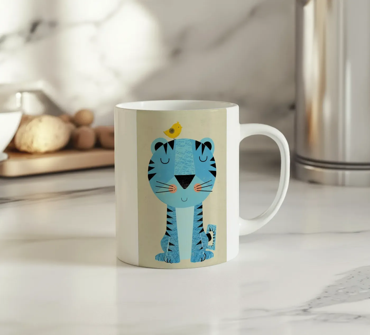 Tiger ceramic mug by Rocket68