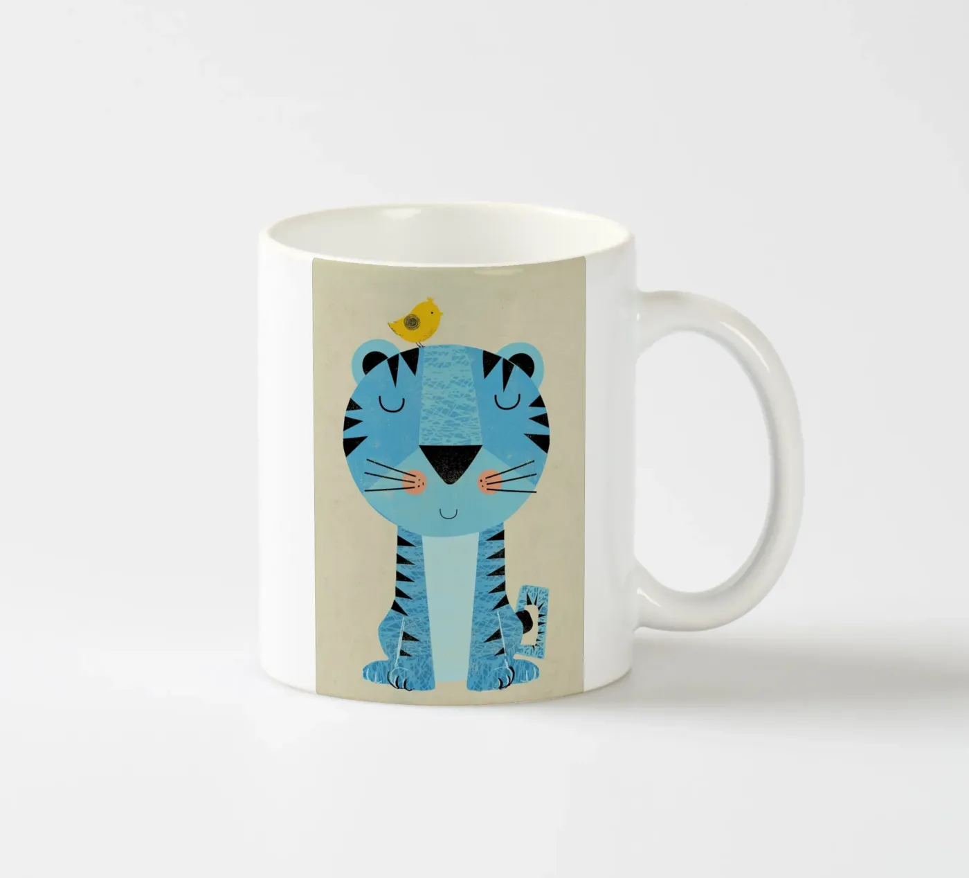 Tiger ceramic mug by Rocket68