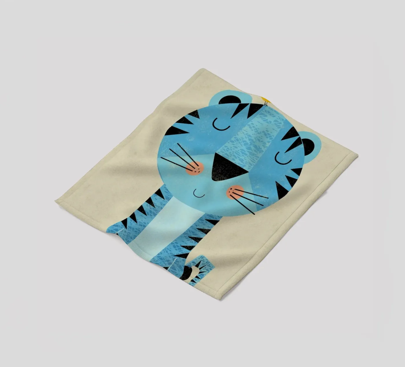 Tiger Fleecedecke von Rocket68