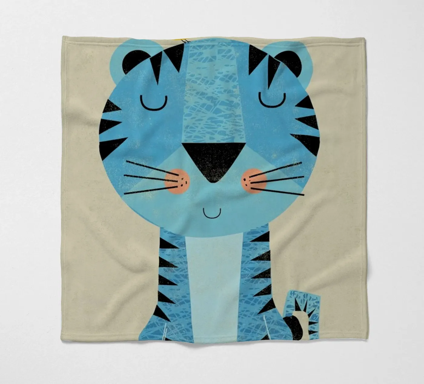 Tiger Fleecedecke von Rocket68