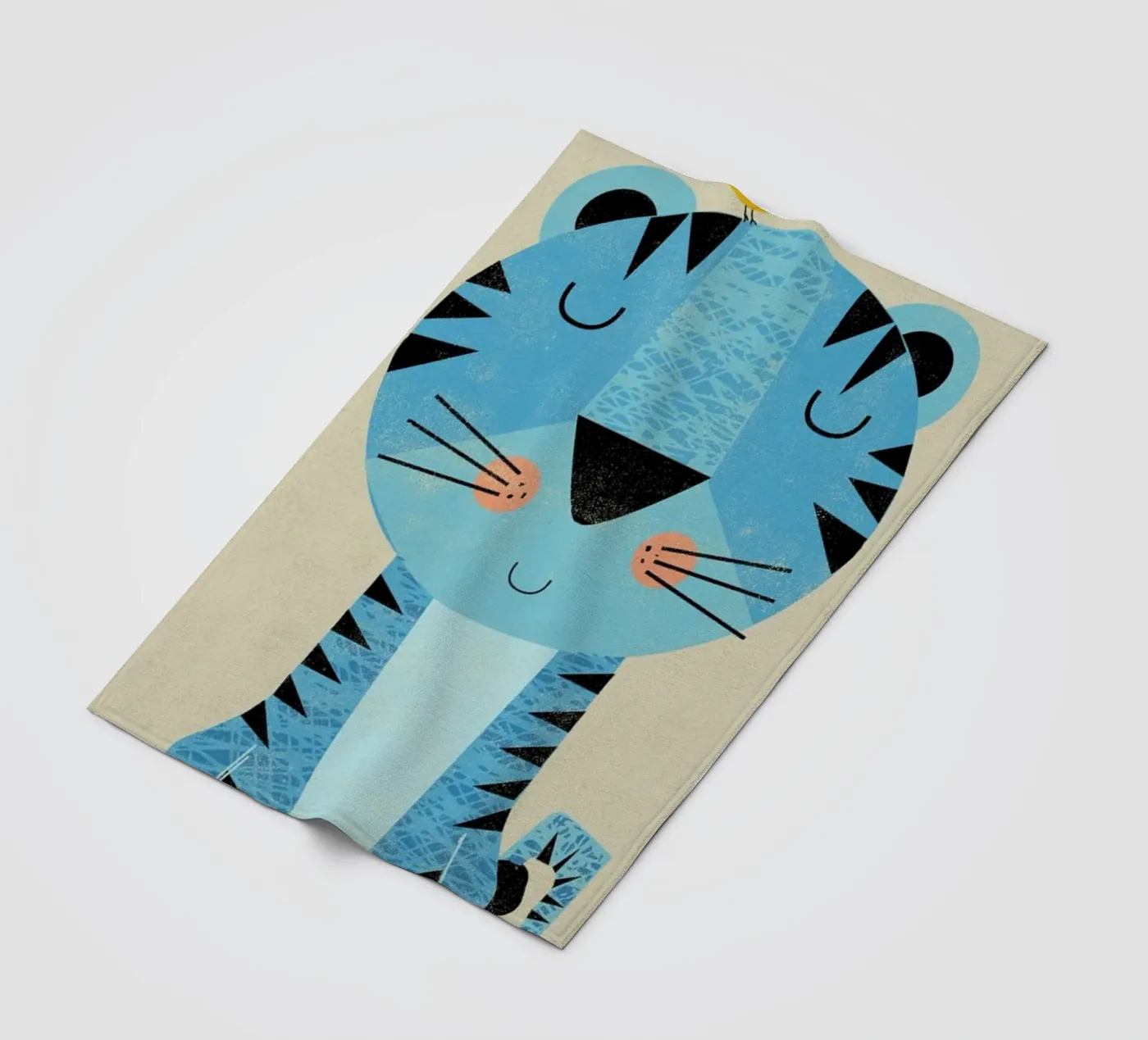 Tiger Fleecedecke von Rocket68