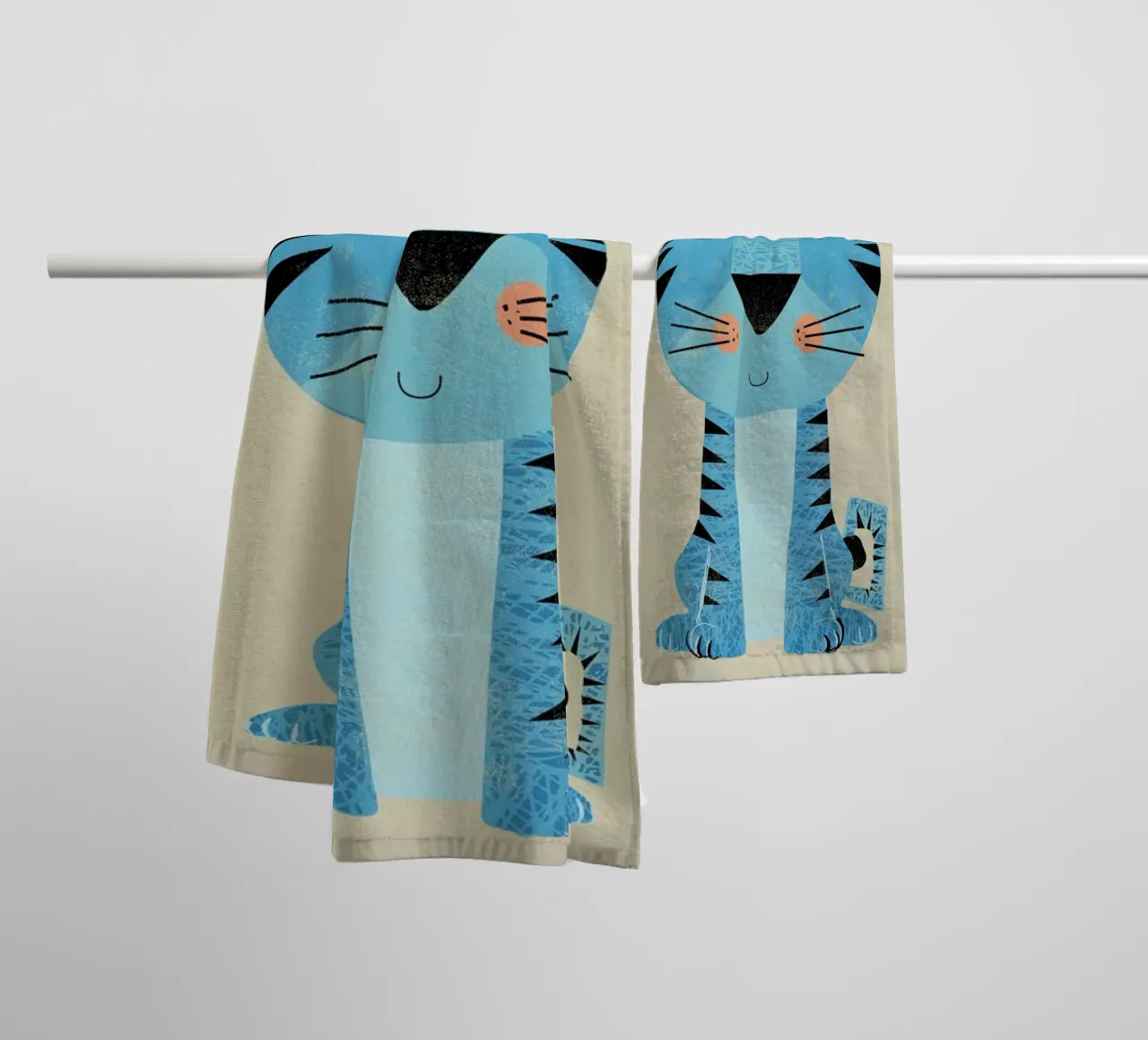 Tiger towel by Rocket68