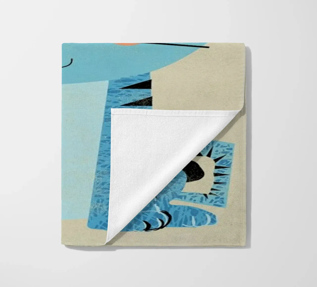 Tiger strandhanddoek van Rocket68