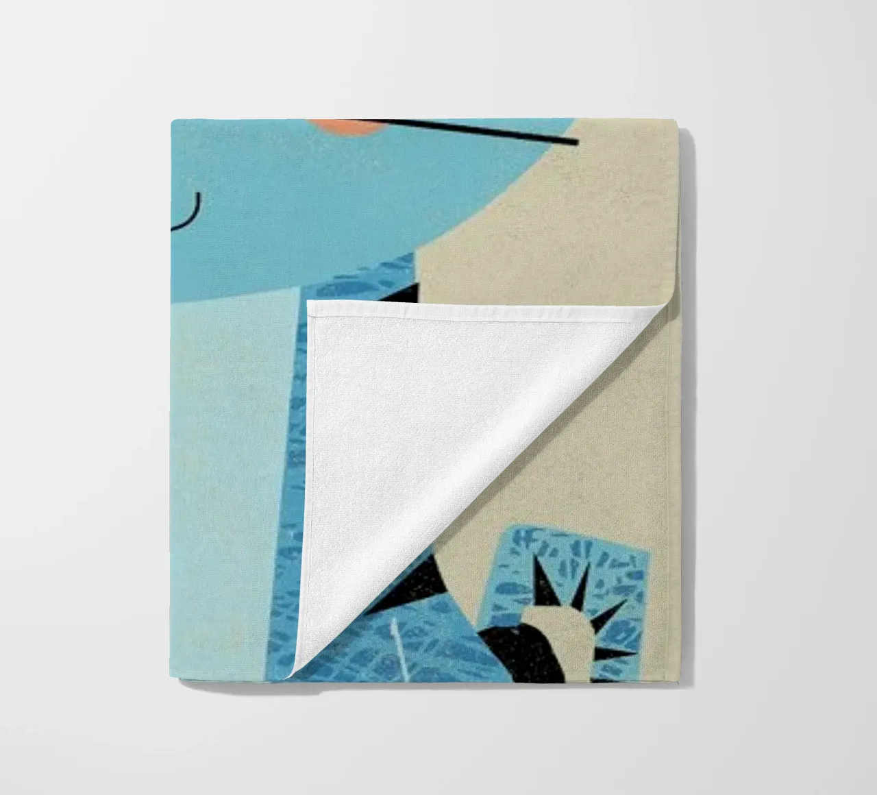 Tiger strandhanddoek van Rocket68