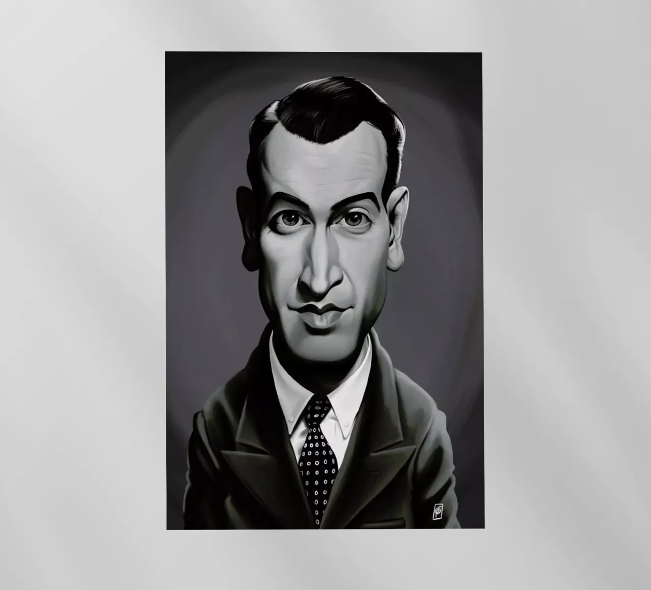 James Stewart pellicola backlit da Rob Art | Illustration