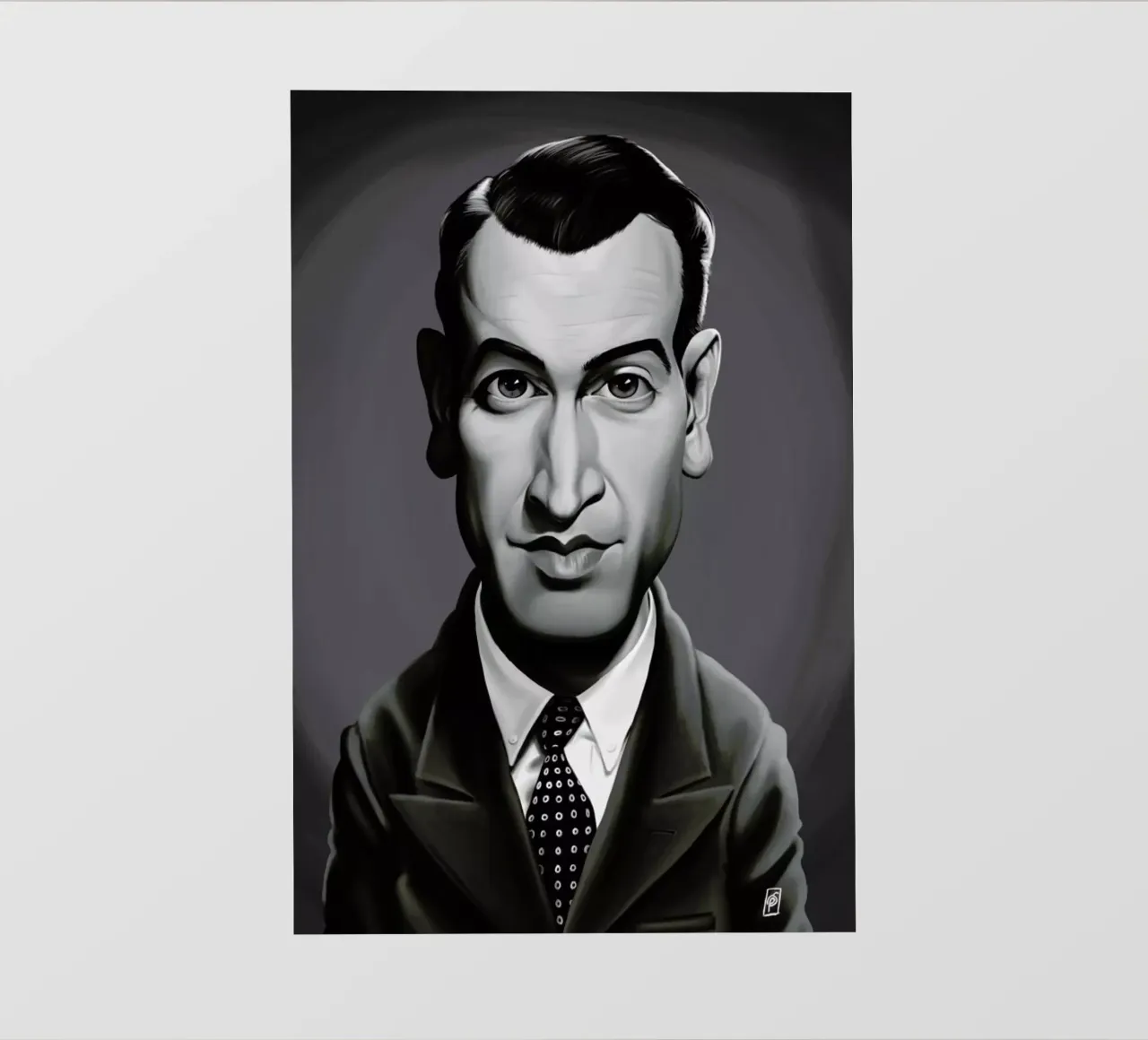 James Stewart pellicola backlit da Rob Art | Illustration