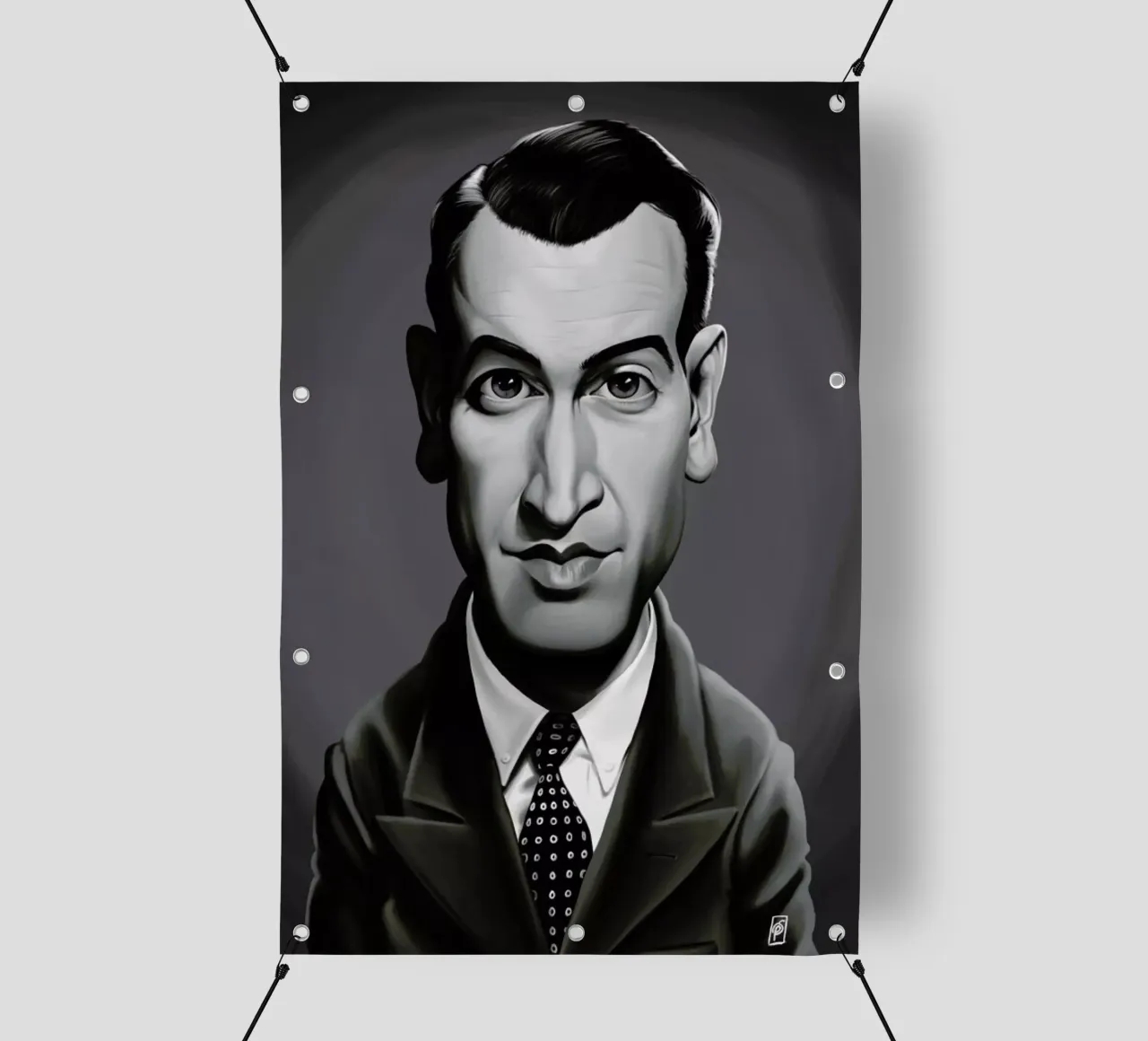 James Stewart telo in pvc da Rob Art | Illustration