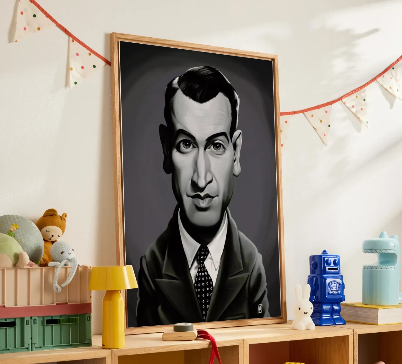 James Stewart plexiglass da Rob Art | Illustration