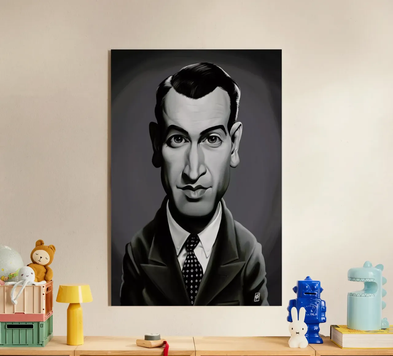 James Stewart plexiglass da Rob Art | Illustration