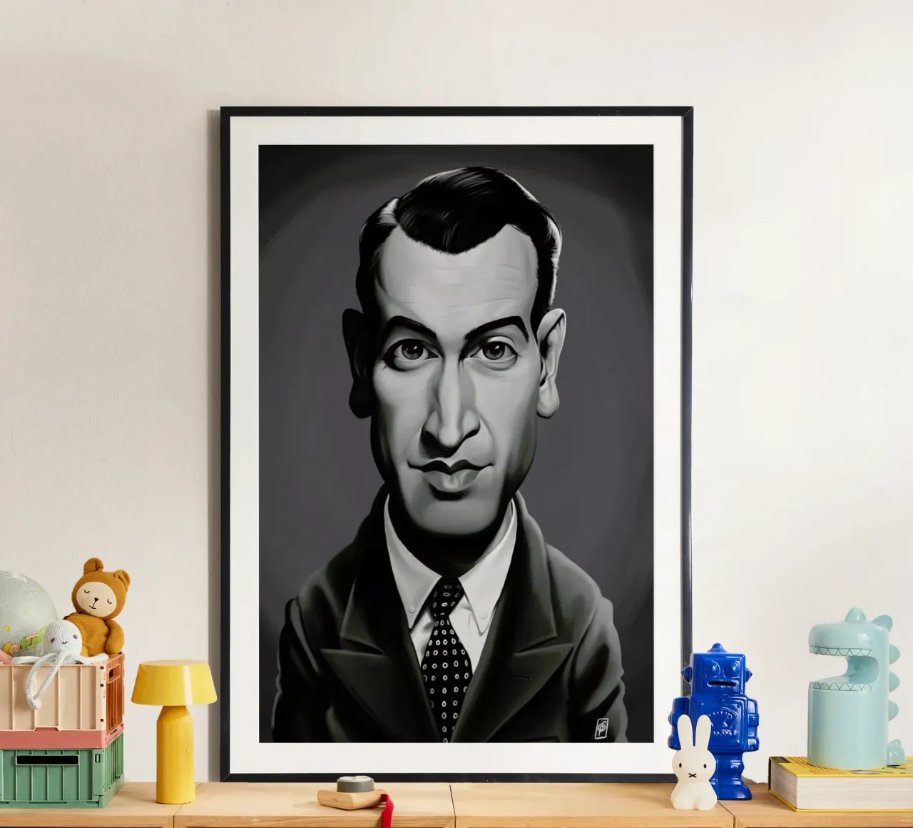 James Stewart poster da Rob Art | Illustration