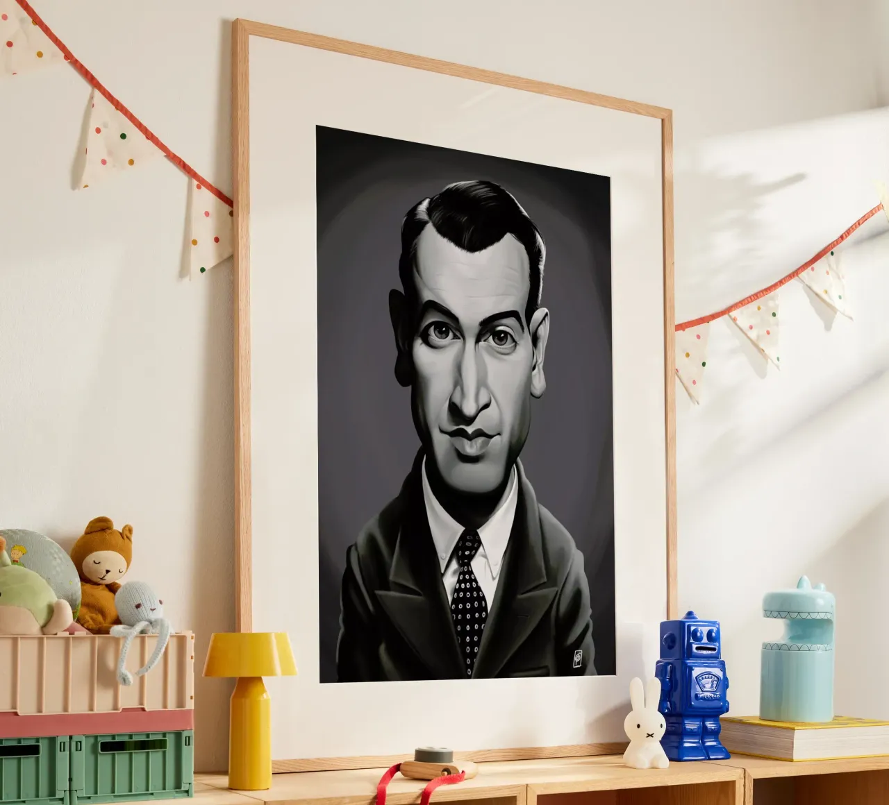 James Stewart poster da Rob Art | Illustration