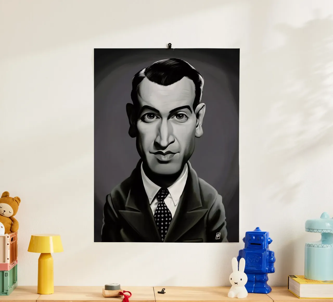 James Stewart poster da Rob Art | Illustration