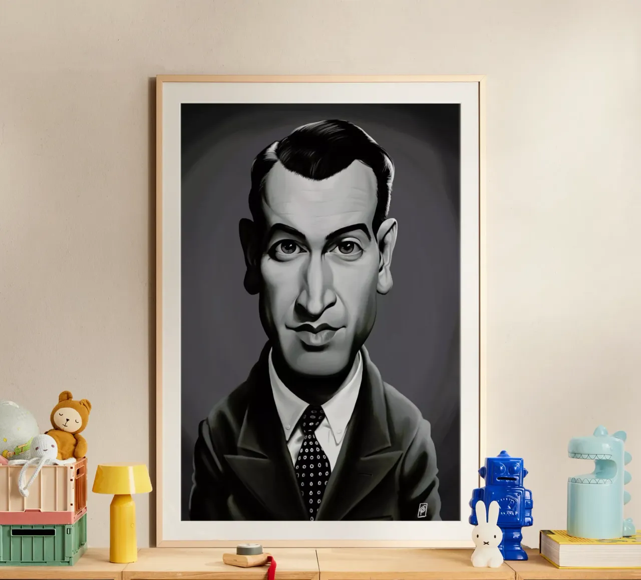James Stewart poster da Rob Art | Illustration