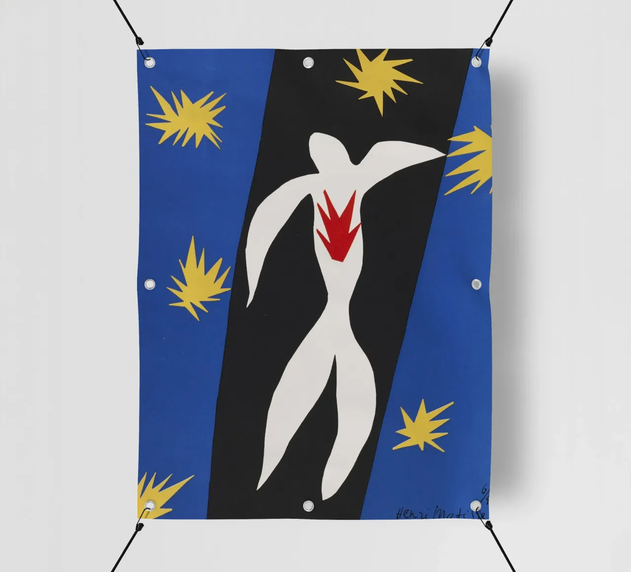 Henri Matisse - La caduta di Icaro telo in pvc da ARTOTHEK