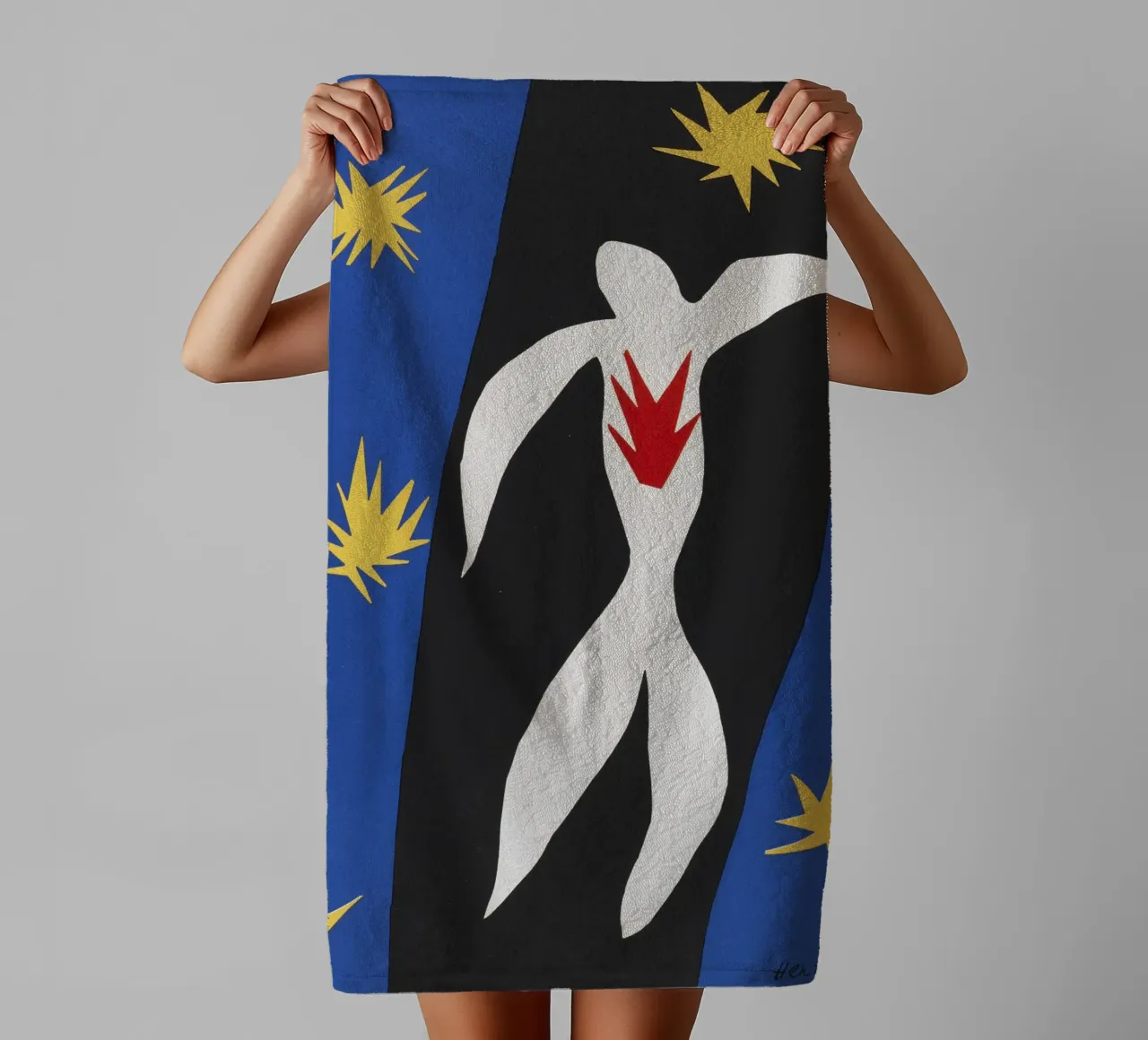Henri Matisse - Der Sturz des Ikarus Handtuch von ARTOTHEK