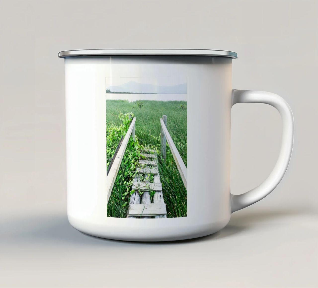 Verde #1 tazza in smalto da rafael campezato