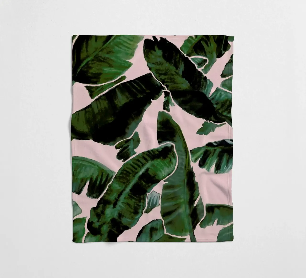 The Vacation Pink fleece blanket by Laura O'Connor