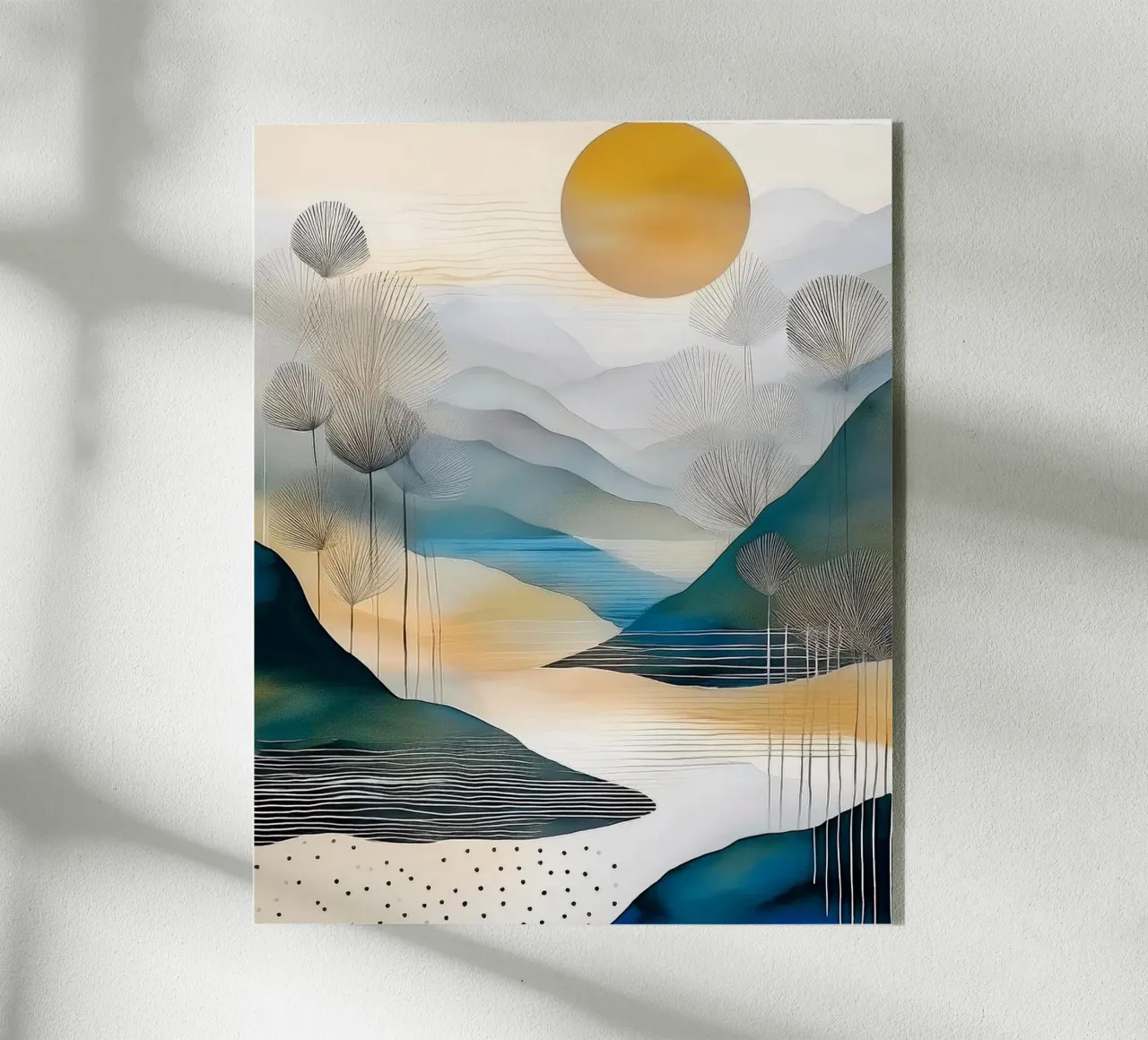 Landscape, abstract, art #6 plexiglass da Hightown Design