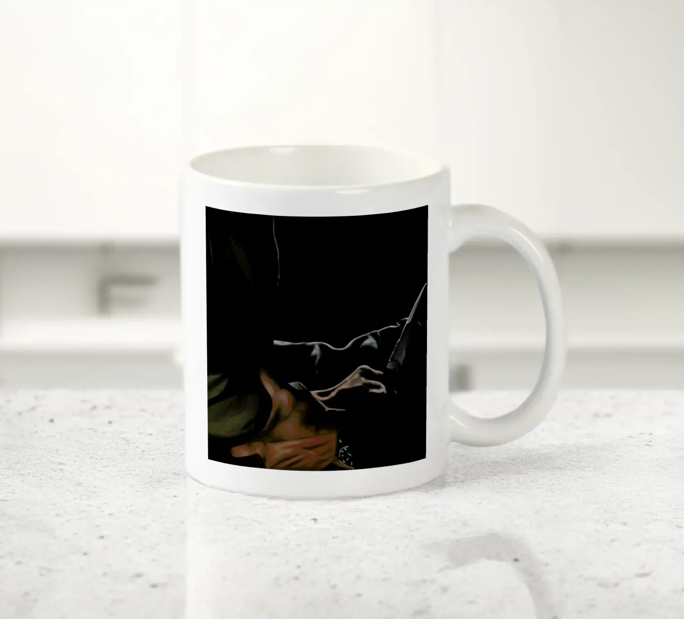 Main Couteau ceramic mug by Jérôme Romain