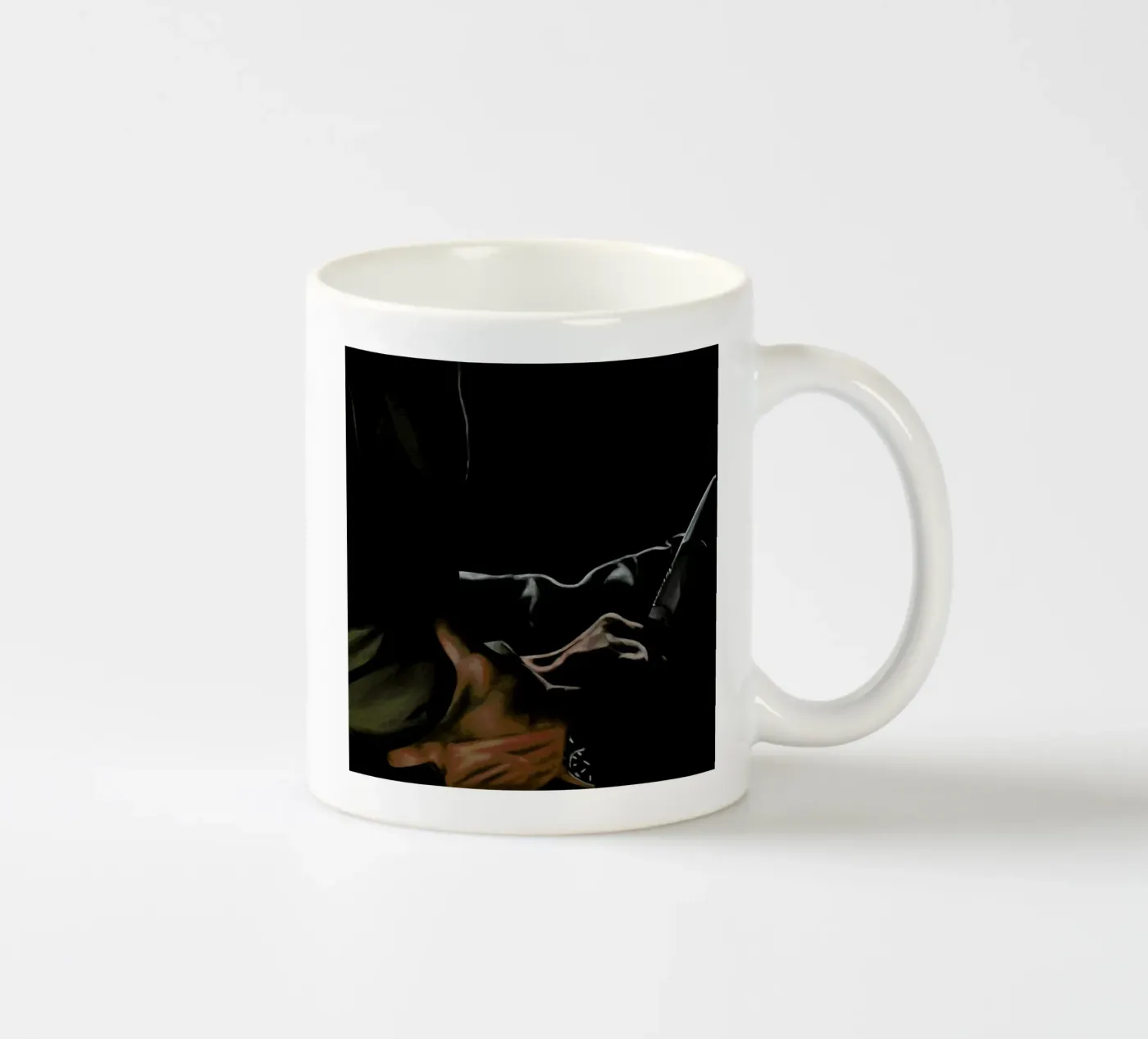 Main Couteau ceramic mug by Jérôme Romain