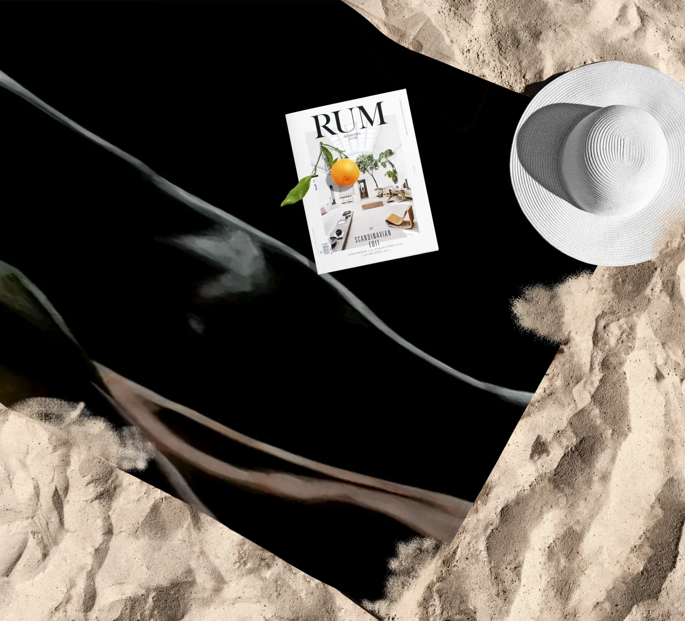 Main Couteau telo mare da Jérôme Romain