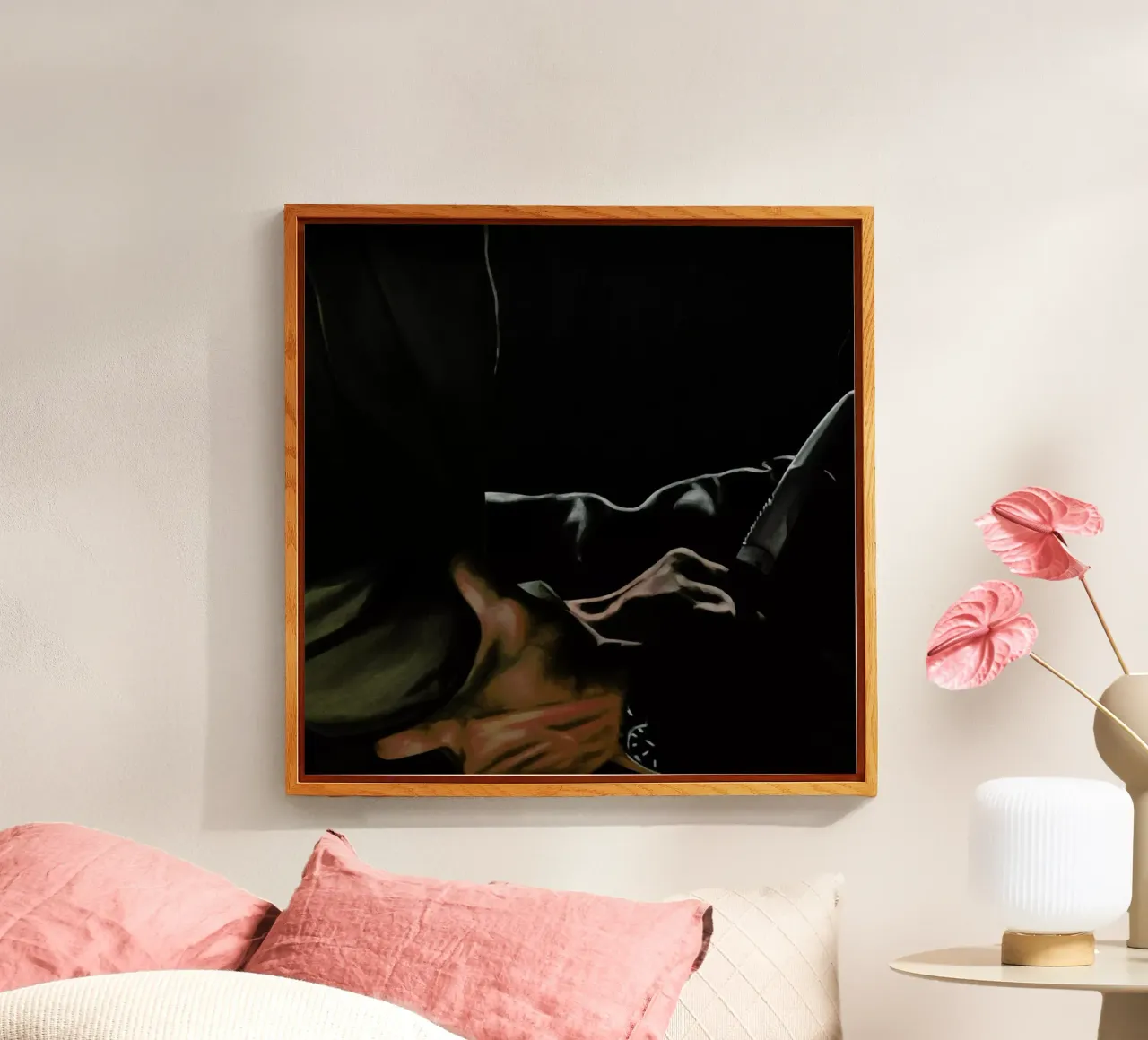 Main Couteau plexiglass da Jérôme Romain