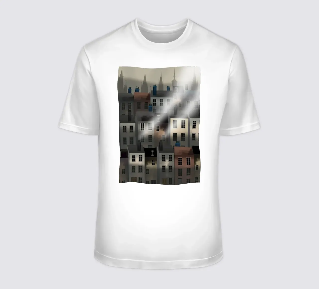 Città nebbiosa t-shirt da Scratch Productions