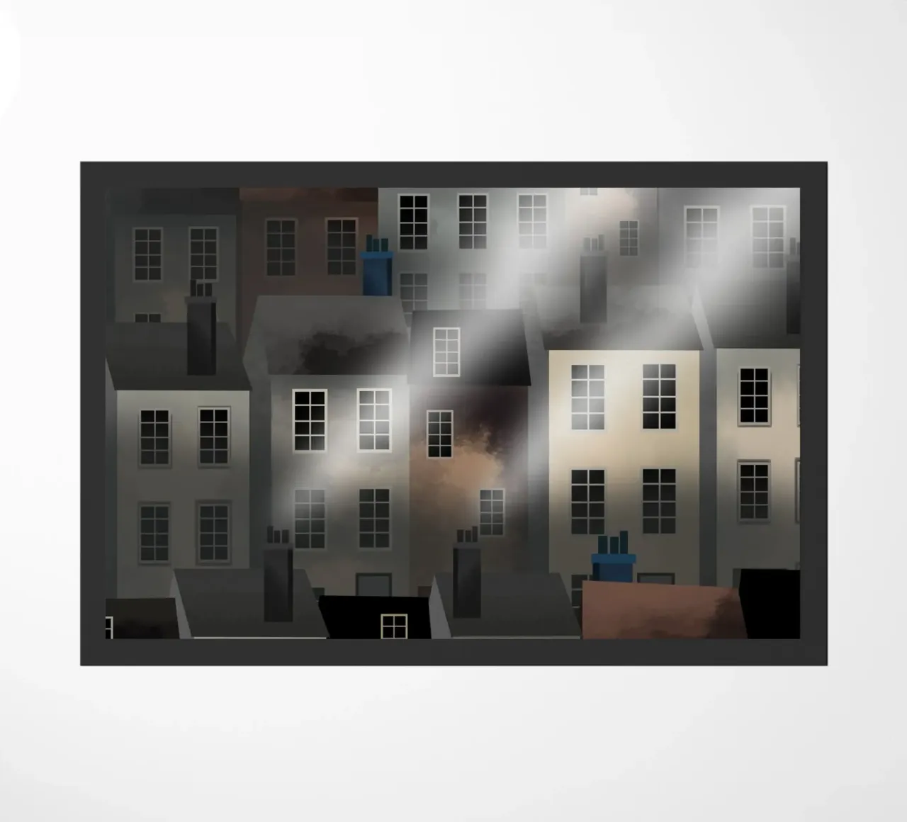 Città nebbiosa zerbino da Scratch Productions