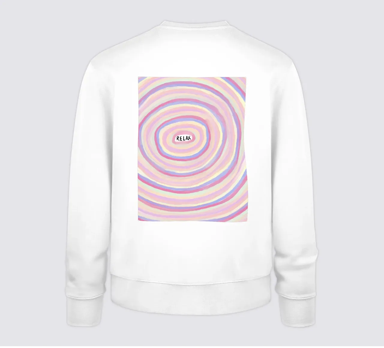 RELAX: Spirali colorate per la pace interiore felpa da Studio Mooodz