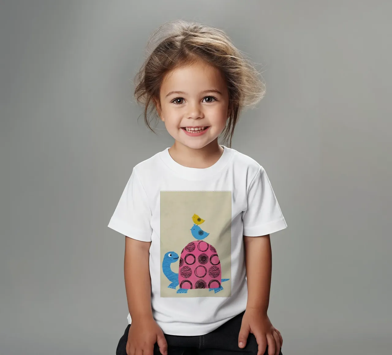 Tortoise t-shirt bambini da Rocket68
