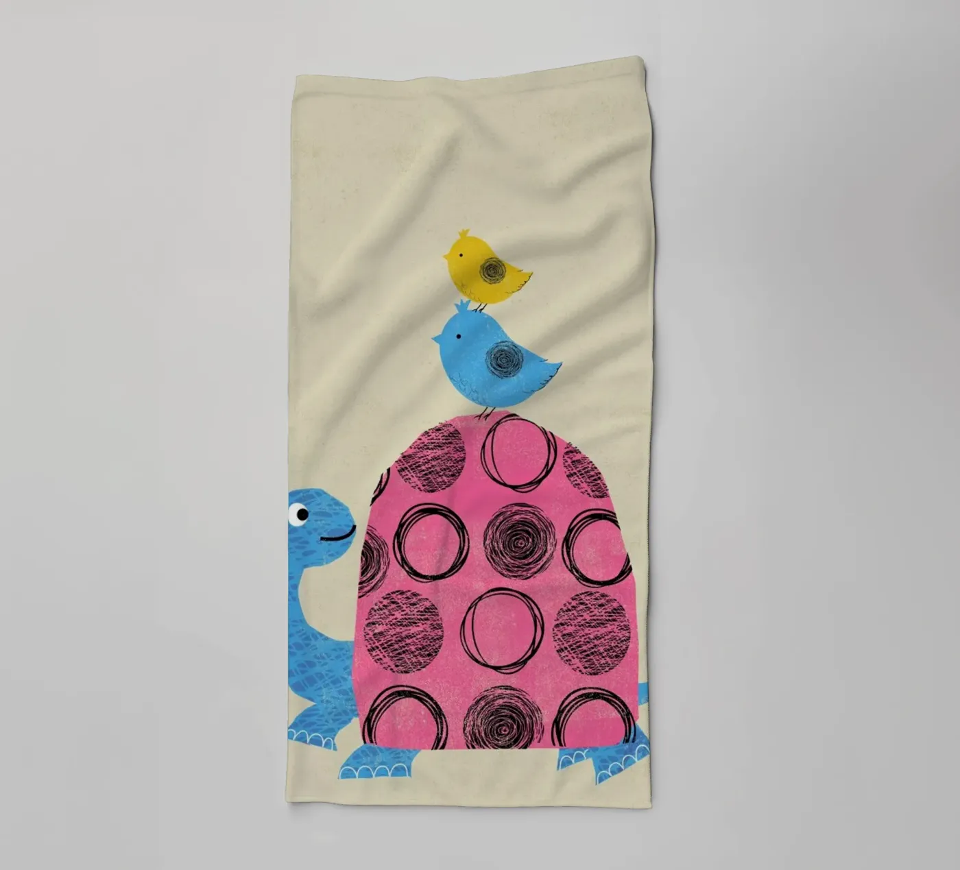 Tortoise asciugamano da bagno da Rocket68