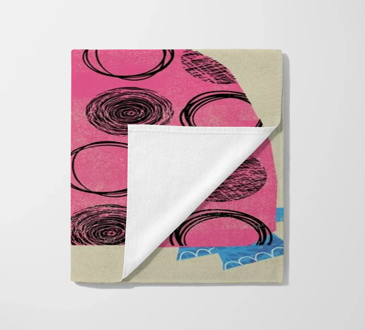 Tortoise beach towel by Rocket68