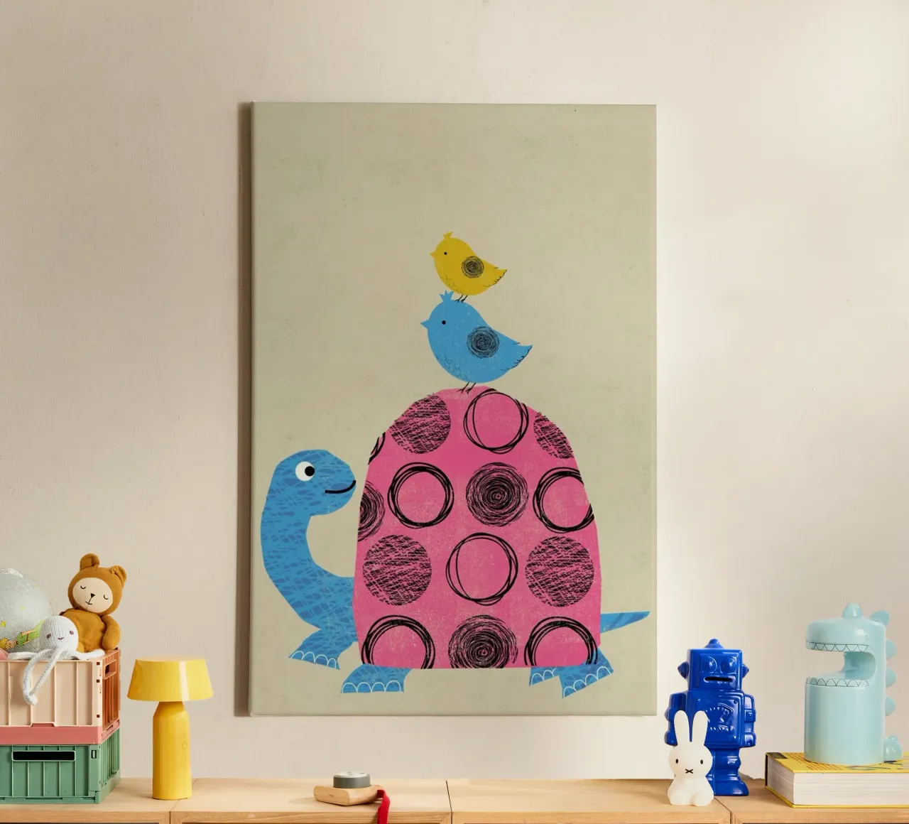 Tortoise canvas by Rocket68