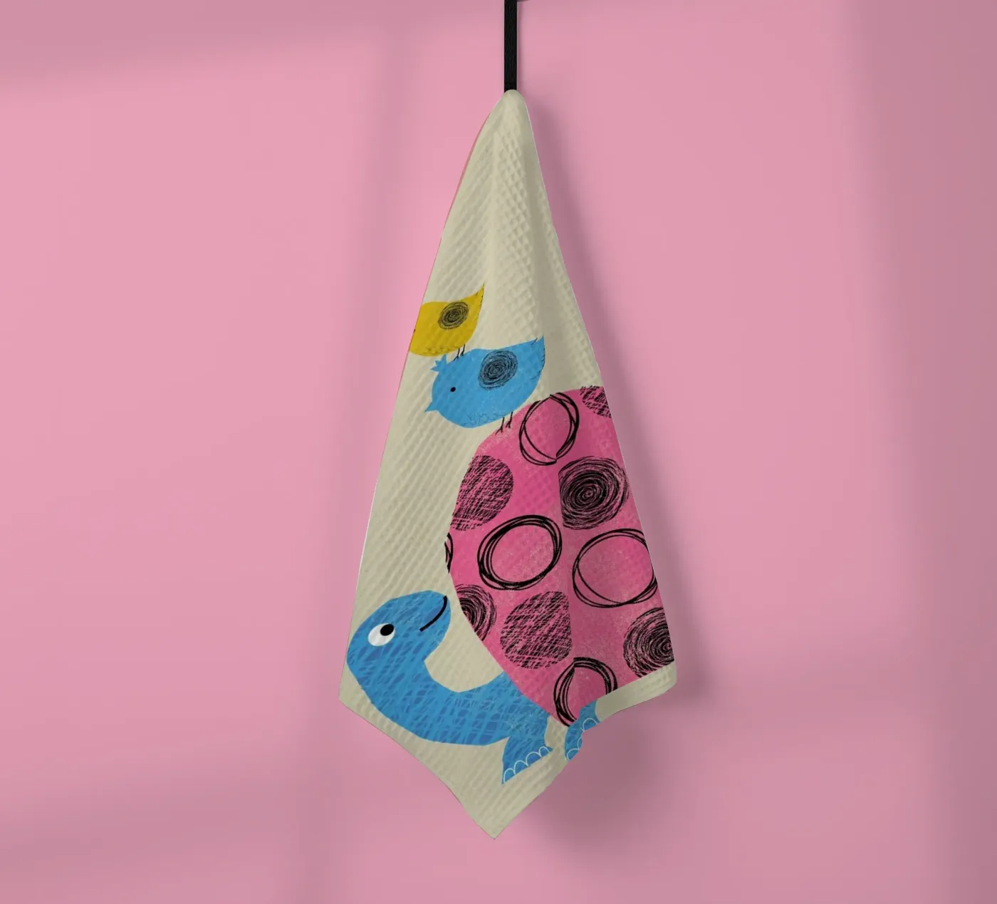 Tortoise theedoek van Rocket68