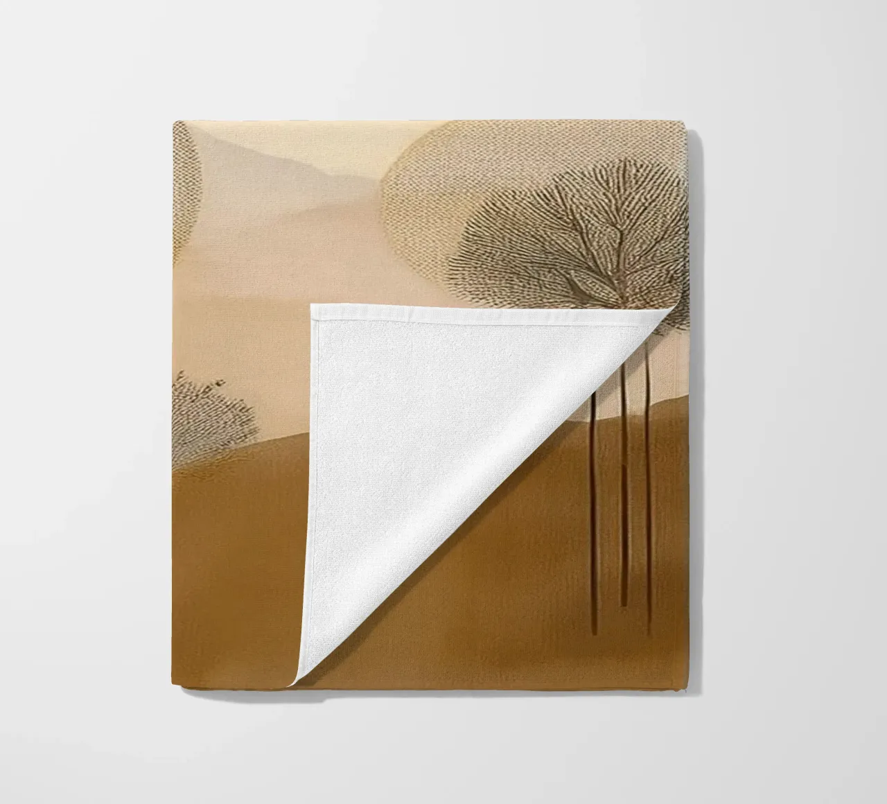 Landscape, abstract, art #7 telo mare da Hightown Design