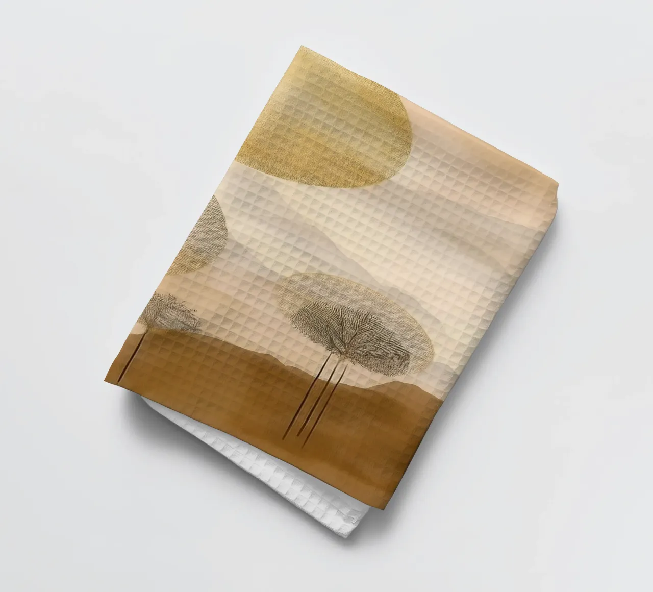 Landscape, abstract, art #7 canovaccio da cucina da Hightown Design