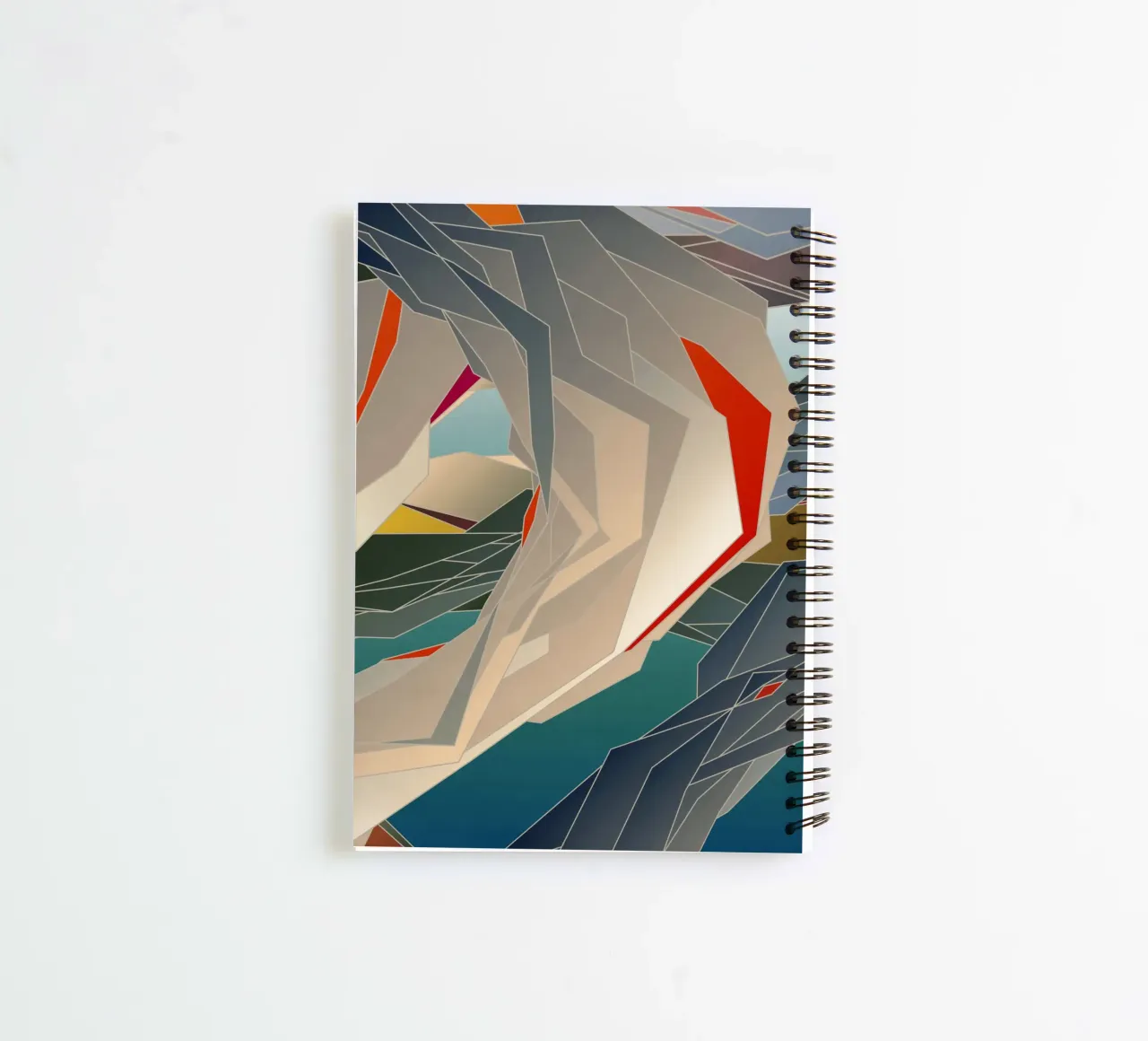 Terrestrial (9) spiral notebook by Angelo Cerantola